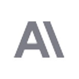 Logo with stylized letters A and I in gray.